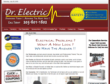 Tablet Screenshot of lindleydrelectric.com